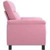 Sofa Rožinė 178 x 90 x 95 cm Audinys