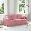 Sofa Rožinė 198 x 78 x 80 cm Aksomas