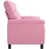 Sofa Rožinė 214 x 90 x 95 cm Audinys