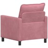 Sofa Rožinė 76 x 81 x 87,5 cm Aksomas