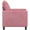 Sofa Rožinė 76 x 81 x 87,5 cm Aksomas