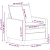 Sofa Rožinė 76 x 81 x 87,5 cm Audinys