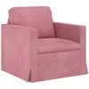 Sofa Rožinė 78 x 78 x 80 cm Aksomas