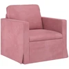 Sofa Rožinė 78 x 78 x 80 cm Aksomas