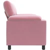 Sofa Rožinė 94 x 85 x 93 cm Aksomas