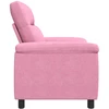 Sofa Rožinė 95 x 90 x 95 cm Audinys