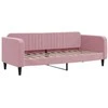 Sofa, rožinės spalvos, 80x200cm, aksomas