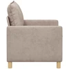 Sofa Smėlio 126 x 81 x 87,5 cm Poliesteris