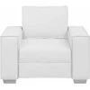 Sofa Kėdė Baltas 100 cm Dirbtinė oda