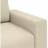 Sofa Kėdė Smėlio 100 cm Lino mišinio audinys