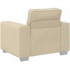 Sofa Kėdė Kreminė 100 cm audinys