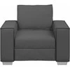 Sofa Kėdė Pilka 100 cm Dirbtinė oda