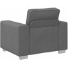 Sofa Kėdė Tamsiai pilka 100 cm audinys