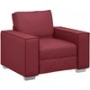 Sofa Kėdė Vyno raudona 100 cm Dirbtinė oda