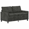 Sofa Sofos komplektas 2 pcs Antracito Poliesteris