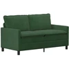 Sofa Sofos komplektas 2 pcs Džiunglių žalia Audinys