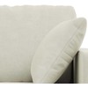 Sofa Sofos komplektas 2 pcs Kreminė 138 x 78 x 80 cm Aksomas