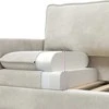 Sofa Sofos komplektas 2 pcs Kreminė Aksomas