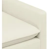 Sofa Sofos komplektas 2 pcs Kreminė Audinys