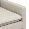 Sofa Sofos komplektas 2 pcs Kreminė Poliesteris