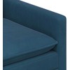 Sofa Sofos komplektas 2 pcs Mėlyna Aksomas