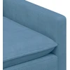 Sofa Sofos komplektas 2 pcs Mėlyna Audinys