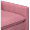 Sofa Sofos komplektas 2 pcs Rožinė Aksomas