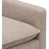 Sofa Sofos komplektas 2 pcs Smėlio Poliesteris