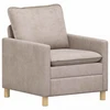Sofa Sofos komplektas 2 pcs Smėlio Poliesteris