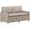 Sofa Sofos komplektas 2 pcs Smėlio Poliesteris
