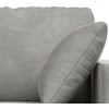 Sofa Sofos komplektas 2 pcs Šviesiai pilka 158 x 78 x 80 cm Aksomas