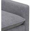 Sofa Sofos komplektas 2 pcs Šviesiai pilka Poliesteris