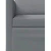 Sofa Sofos komplektas 2 pcs Šviesiai pilka Audinys
