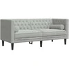 Svetainės sofa 2 pcs Šviesiai pilka 194 x 74,5 x 70,5 cm