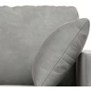 Sofa Sofos komplektas 2 vnt. Šviesiai pilka Aksomas