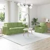 Sofa Sofos komplektas 2 pcs Šviesiai žalia 198 x 78 x 80 cm Aksomas