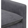 Sofa Sofos komplektas 2 pcs Tamsiai pilka Poliesteris