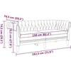 Svetainės sofa 2 vnt. Tamsiai pilka audinys