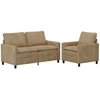 Sofa Sofos komplektas 2 pcs Taupe Poliesteris
