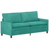 Sofa Sofos komplektas 2 pcs Turkio Aksomas