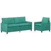 Sofa Sofos komplektas 2 pcs Turkio Aksomas