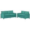 Sofa Sofos komplektas 2 pcs Turkio Aksomas