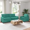 Sofa Sofos komplektas 2 pcs Turkio Aksomas