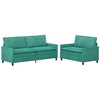 Sofa Sofos komplektas 2 pcs Turkio Aksomas