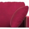 Sofa Sofos komplektas 2 pcs Vyno raudona 158 x 78 x 80 cm Aksomas