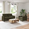 Sofa Sofos komplektas 2 pcs Žalia Poliesteris