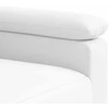 Sofa Sofos komplektas 2 vnt. Balta Dirbtinė oda