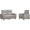 Sofa Sofos komplektas 2 vnt. Debesų pilka Audinys