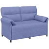 Sofa Sofos komplektas 2 vnt. Džinsinės mėlynos Audinys