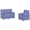 Sofa Sofos komplektas 2 vnt. Džinsinės mėlynos Audinys